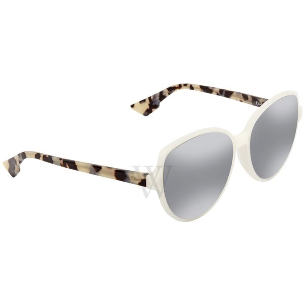 SALE DIORONDE2/S 0X61 Dior Ronde 58 mm White Havana Designer Sunglasses - Picture 3 of 6